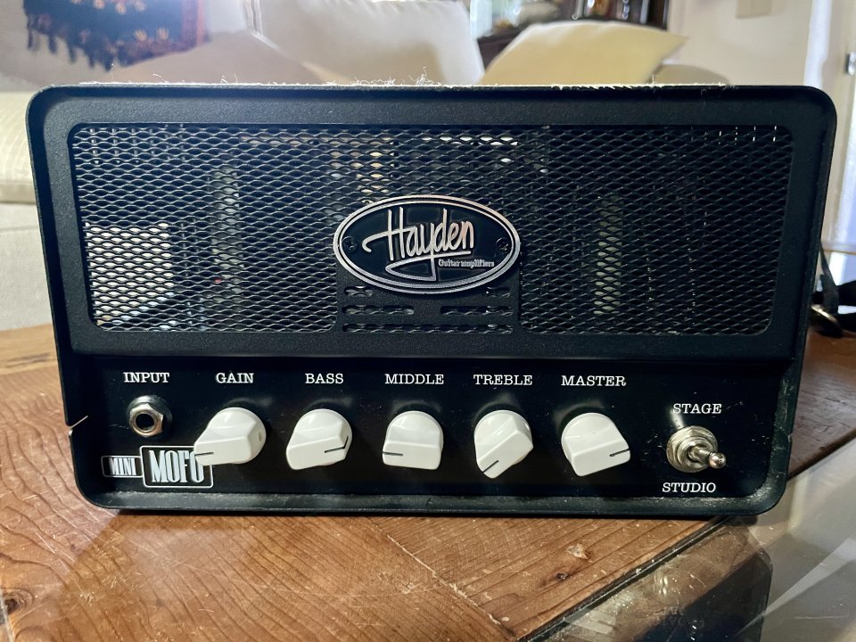 Cabezal Amplificador Hayden  MiniMofo 15/1W