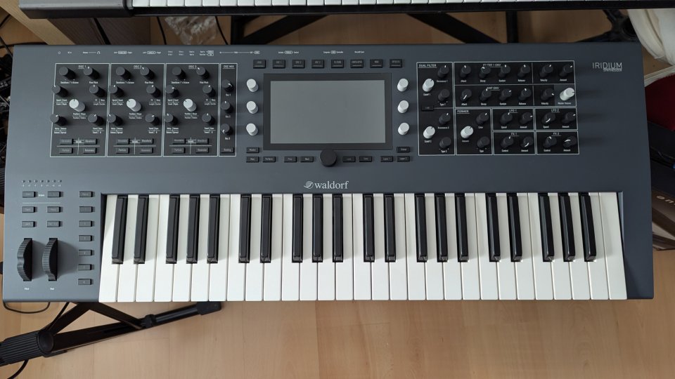 Waldorf Iridium Teclado