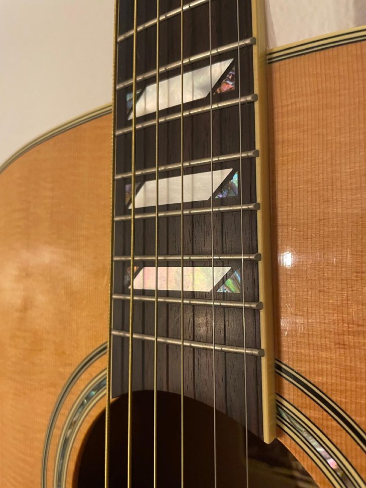 Takamine F250 SM jumbo acústic guitar por