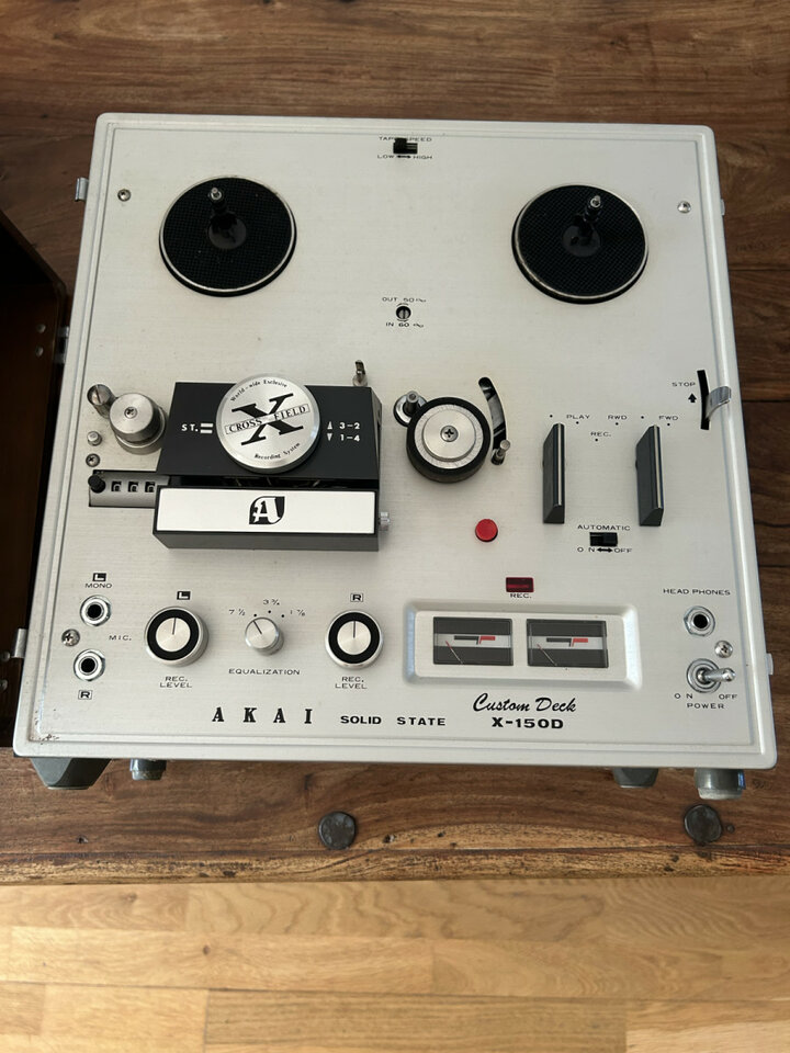 Magnetófono AKAI X-150 D de segunda mano · Foto 8 de 8 · Barcelona · 180 €