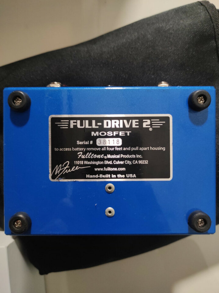 Fulltone Fulldrive Mosfet 2