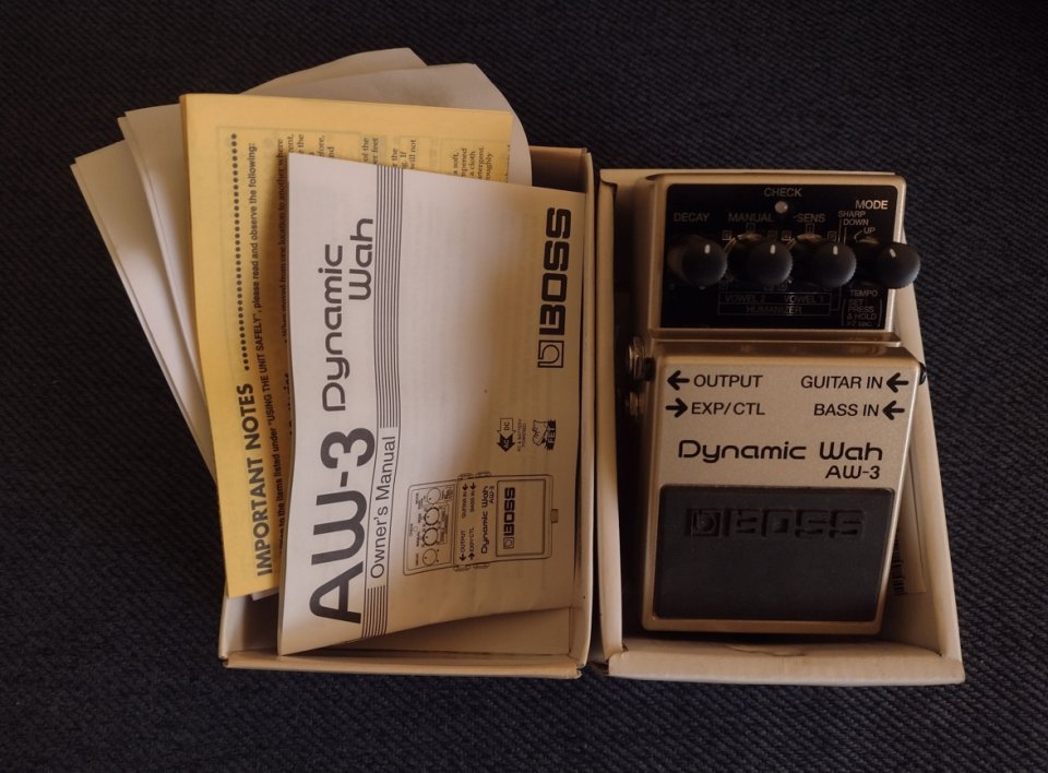 BOSS AW-3 PEDAL AUTO WAH