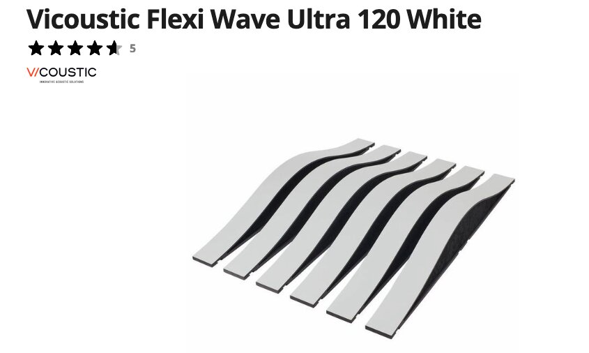 Vicoustic Flexi Wave Ultra 120 White