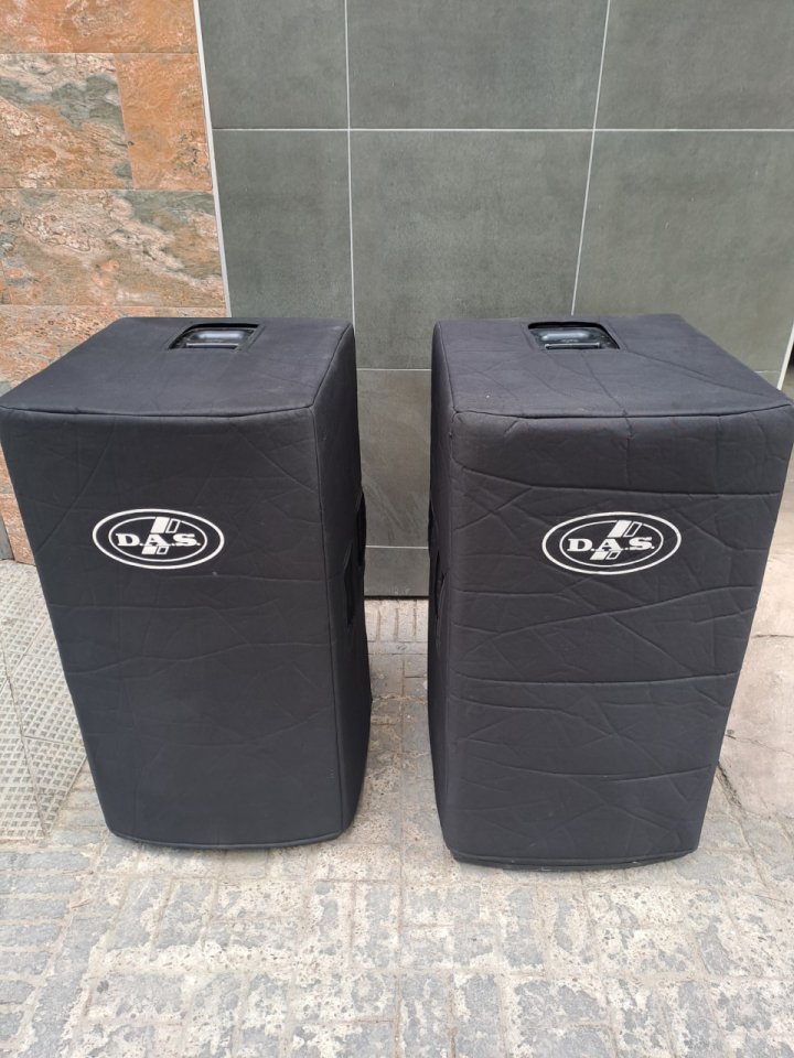 Dos Subgraves Das Vantec 218a + Fundas + Soportes Satelites de segunda mano · Foto 1 de 8 · Sevilla · 3150 €
