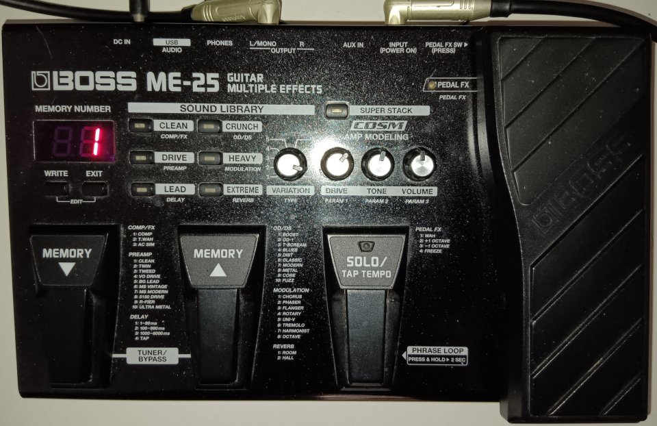 Boss ME-25 de segunda mano · Foto 1 de 2 · Madrid