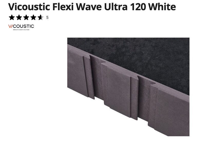Vicoustic Flexi Wave Ultra 120 White