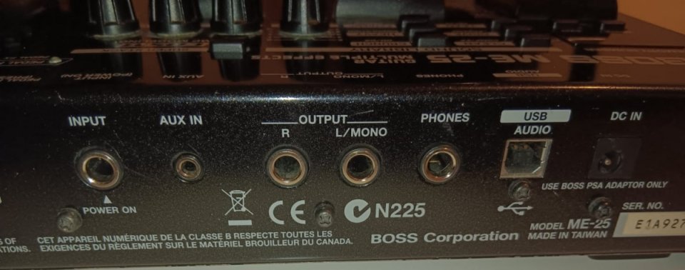 Boss ME-25 de segunda mano · Foto 2 de 2 · Madrid