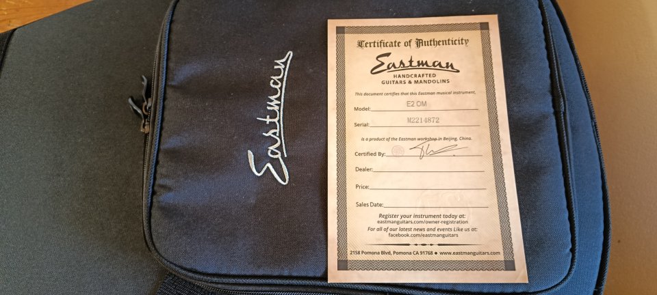 Eastman guitars E2OM de segunda mano · Foto 4 de 10 · Cantabria · 449 €
