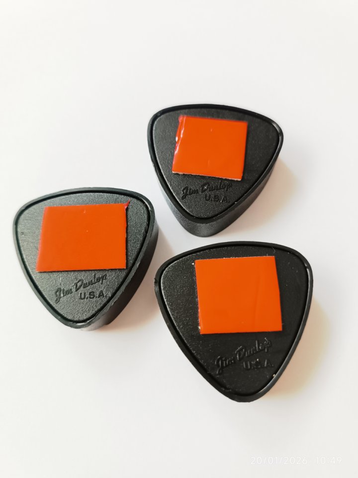 Porta puas  Jim Dunlop 3 unidades