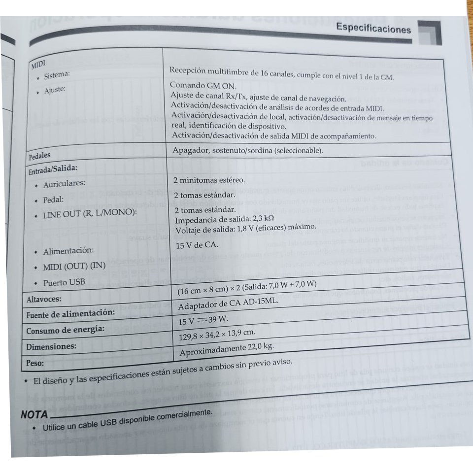 Piano CASIO CELVIANO PL-40R