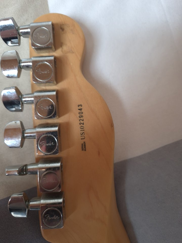 Fender telecaster zurdo 60th anniversary