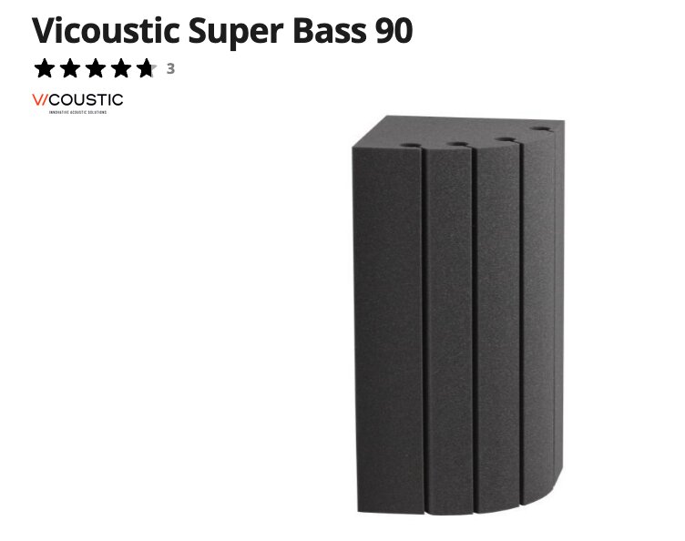 Vicoustic Super Bass 90 (Set de trampas de graves)