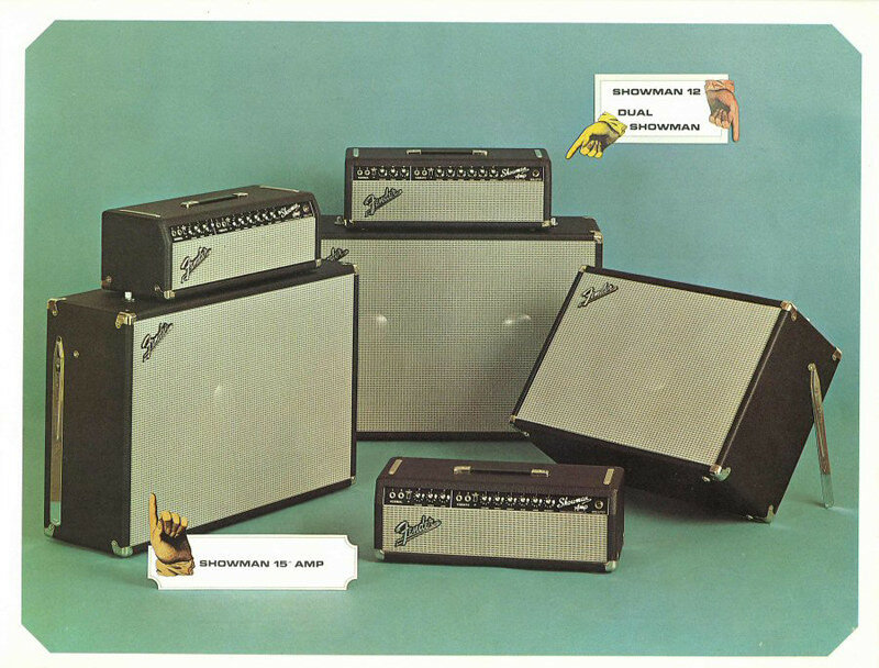 Fender Showman 1965 pantalla jbl d130f 15´´