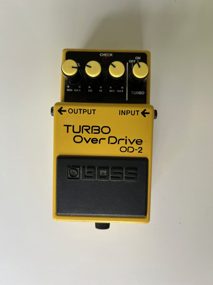 Boss OD-2 Turbo Overdrive (1989)