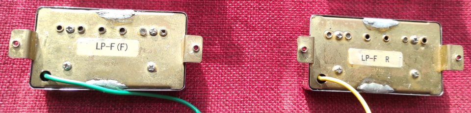 Set de pastillas humbuckers Tokai