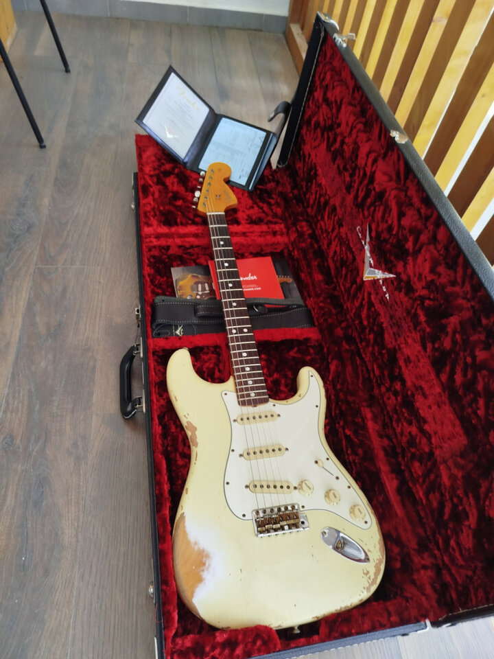Fender stratocaster custom shop 67 heavy relic