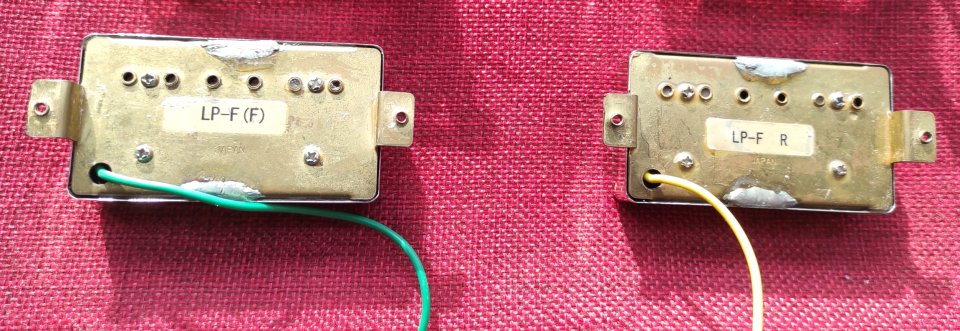 Set de pastillas humbuckers Tokai