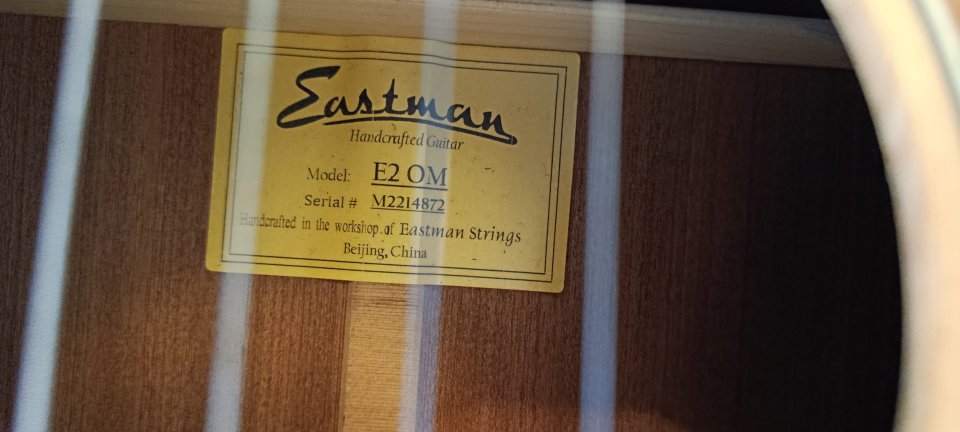 Eastman guitars E2OM de segunda mano · Foto 8 de 10 · Cantabria · 449 €