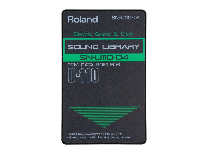Compro Tarjetas para el U110 de Roland.