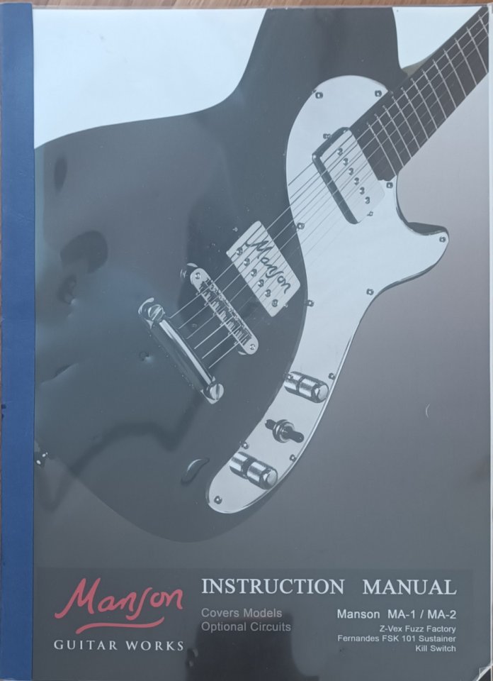 Guitarra Manson Guitar Works MA-2 de segunda mano · Foto 8 de 10 · Bizkaia · 1950 €