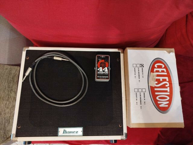 Cab Ibanez TSA112C + EH Magnum 44 + Celestion V30