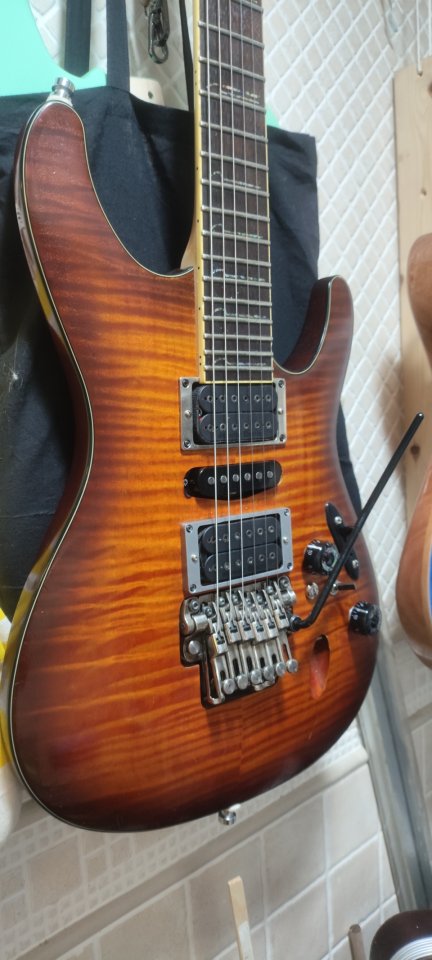 Ibanez S 770 fm Ultra mejorada (También cambio)