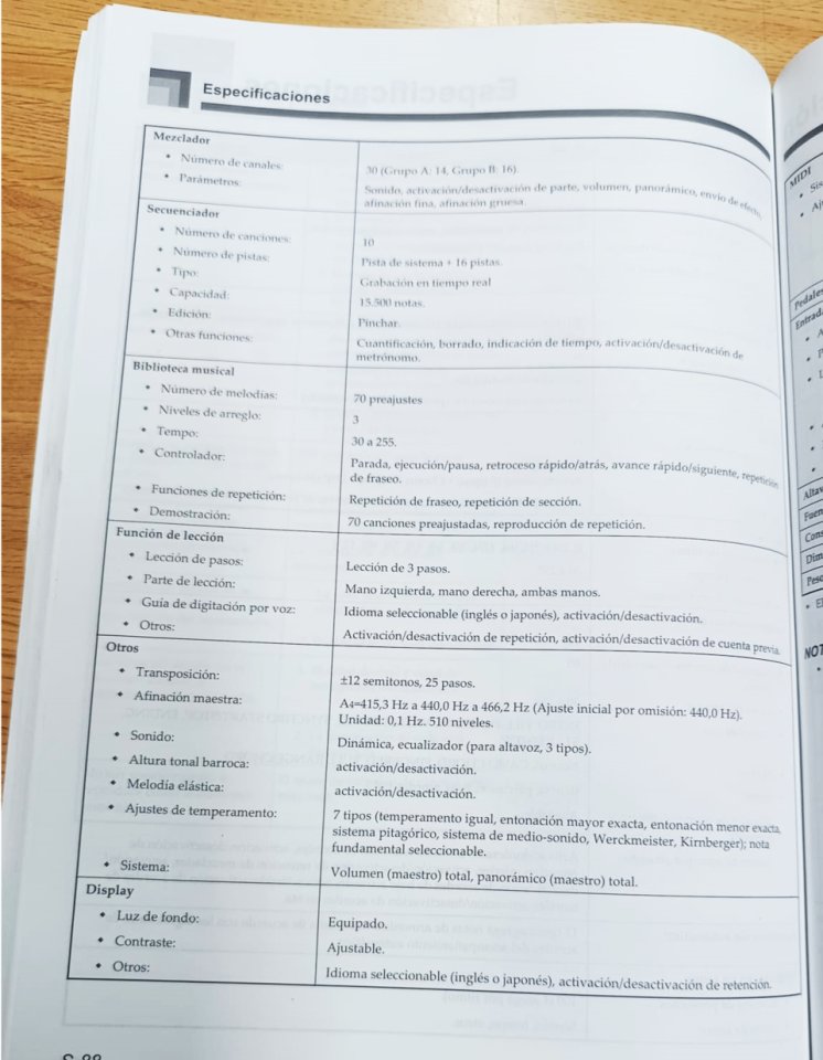 Piano CASIO CELVIANO PL-40R