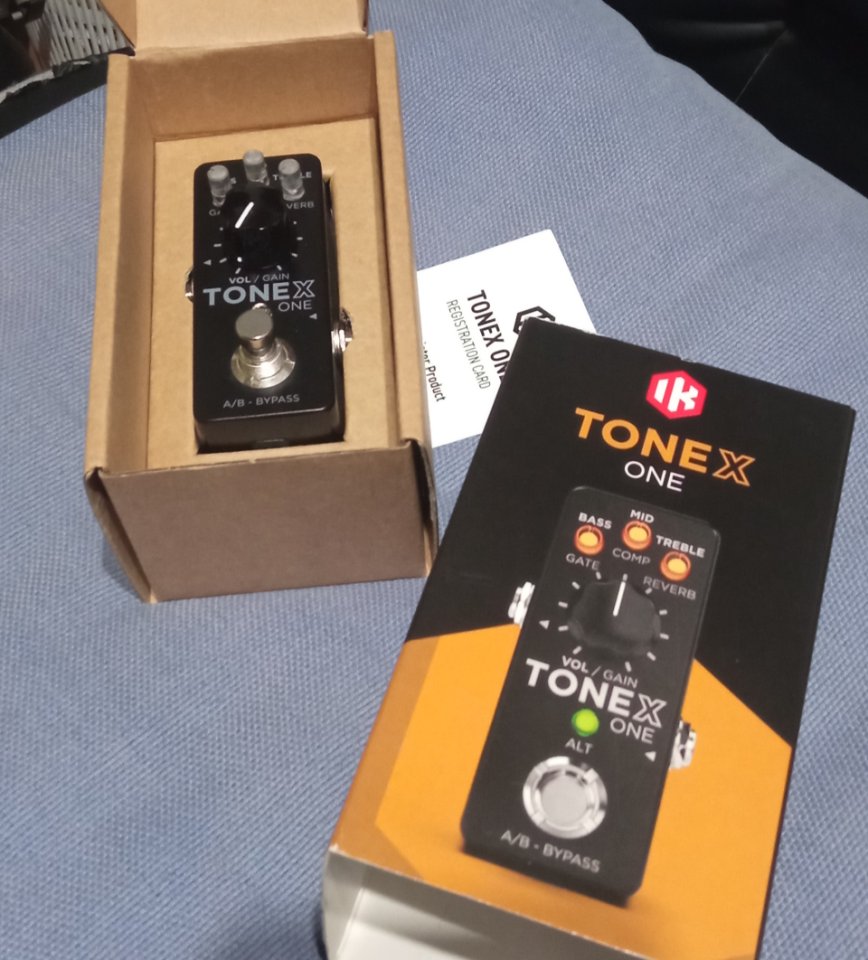 Tonex One. Pedal de Ik Multimedia