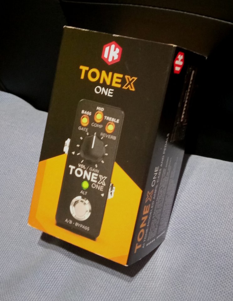 Tonex One. Pedal de Ik Multimedia