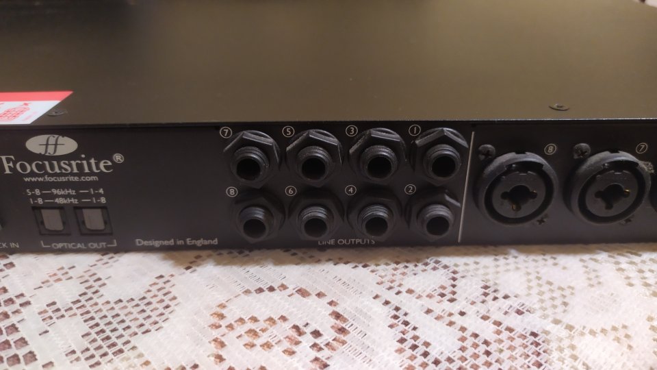 Focusrite OctoPre MKII de segunda mano · Foto 5 de 6 · Madrid · 180 €