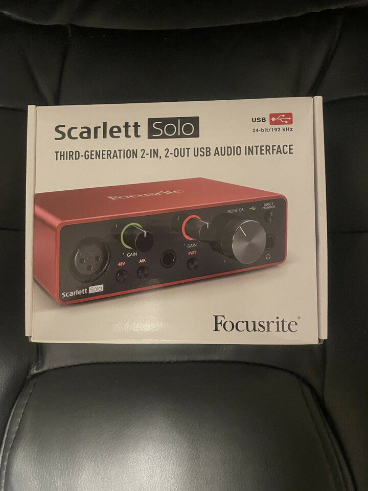 Interface audio Scarlett Solo