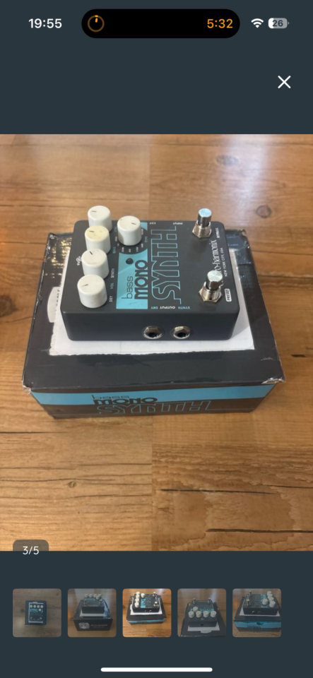 Electro-Harmonix Bass Mono Synth Pedal