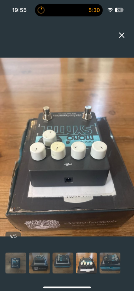 Electro-Harmonix Bass Mono Synth Pedal