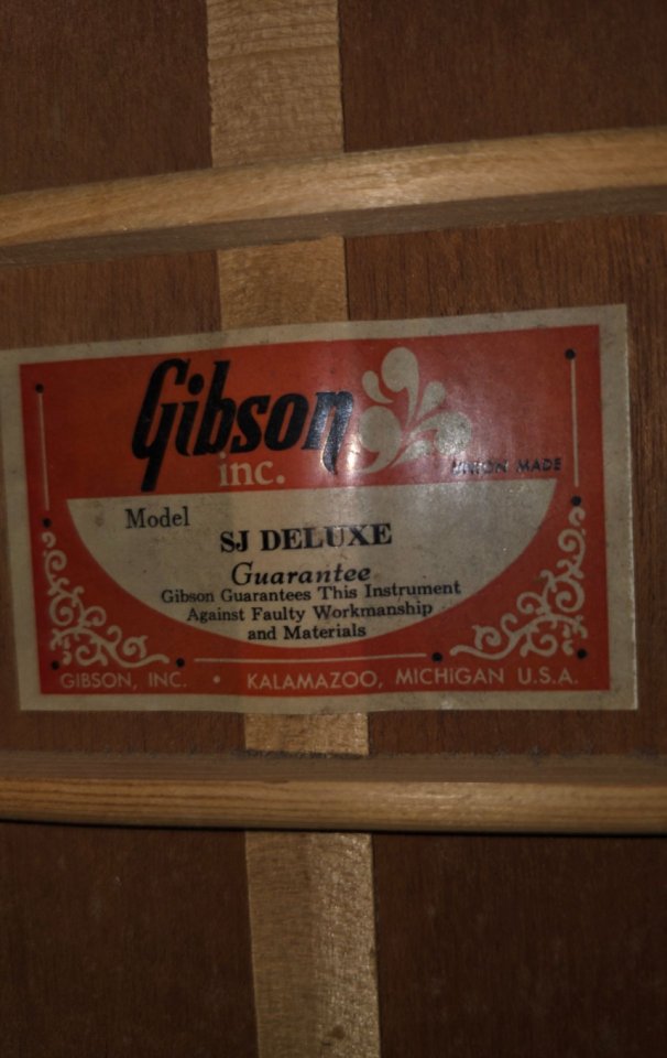 Acustica Gibson SJ Deluxe 1970s de segunda mano · Foto 2 de 10 · Las Palmas · 2400 €