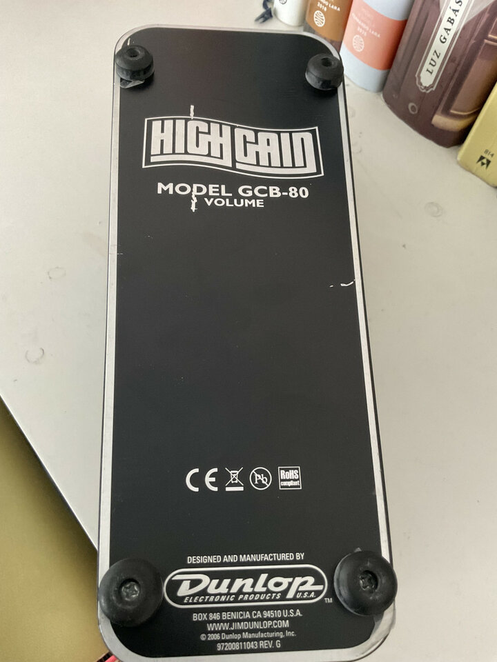 Dunlop USA HIGH GAIN VOLUME PEDAL