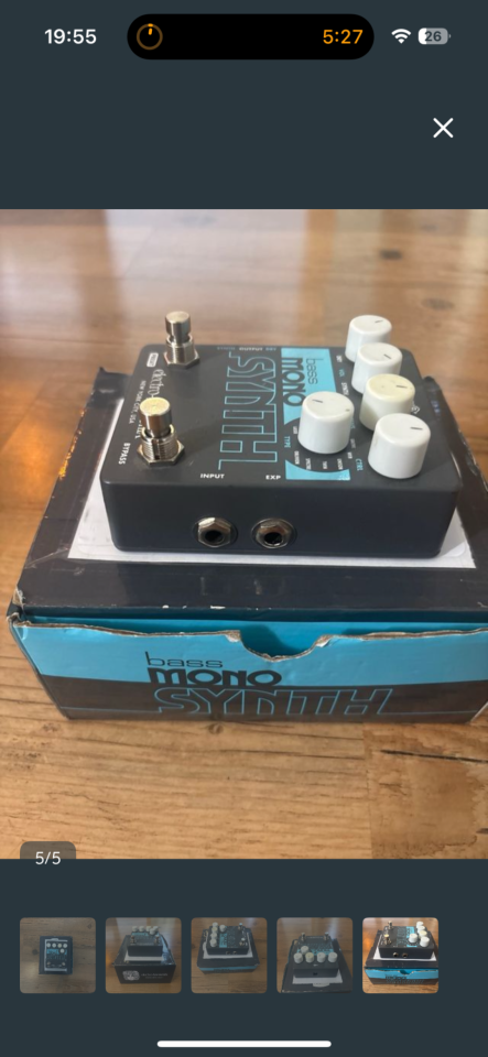 Electro-Harmonix Bass Mono Synth Pedal