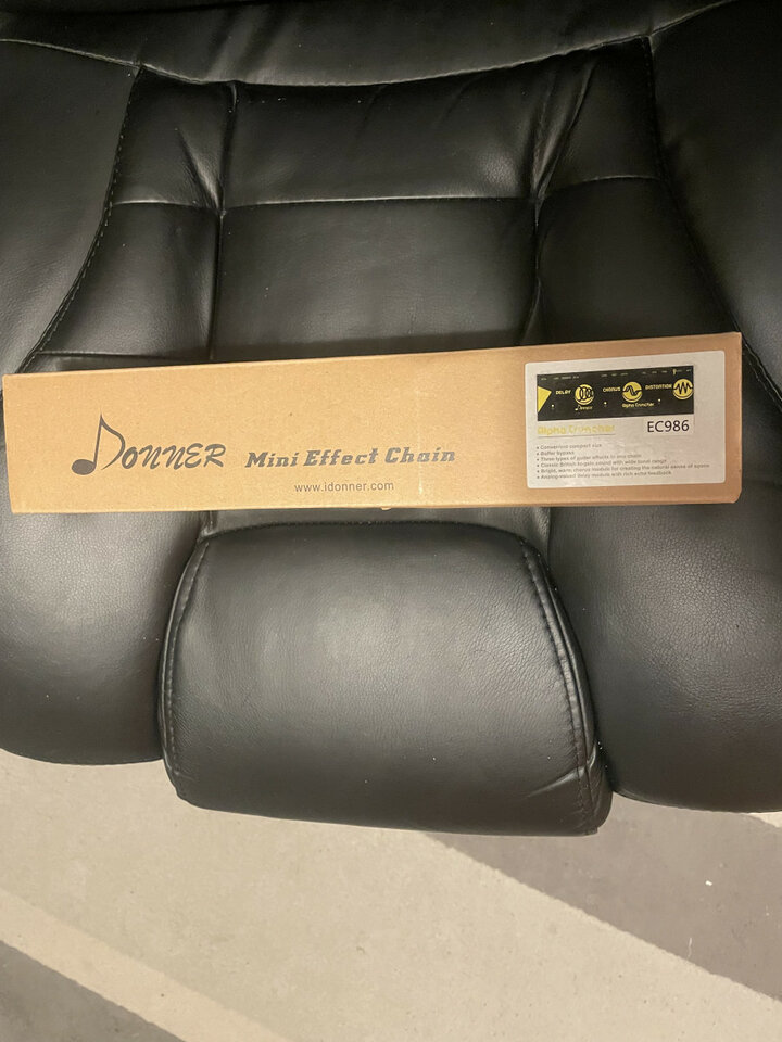 Pedal efectos guitarra Donner