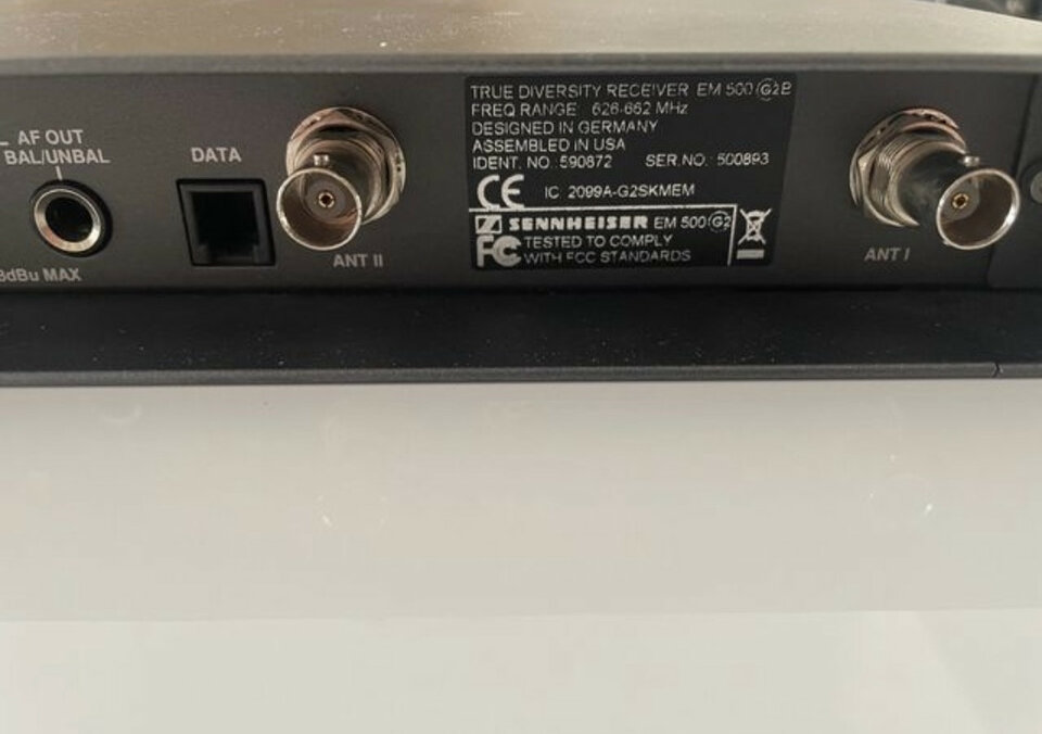 Sennheiser EW500 G2 Rango B de segunda mano · Foto 7 de 10 · Murcia · 600 €
