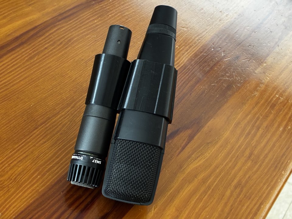 Fabricación de pinzas especiales para micrófono