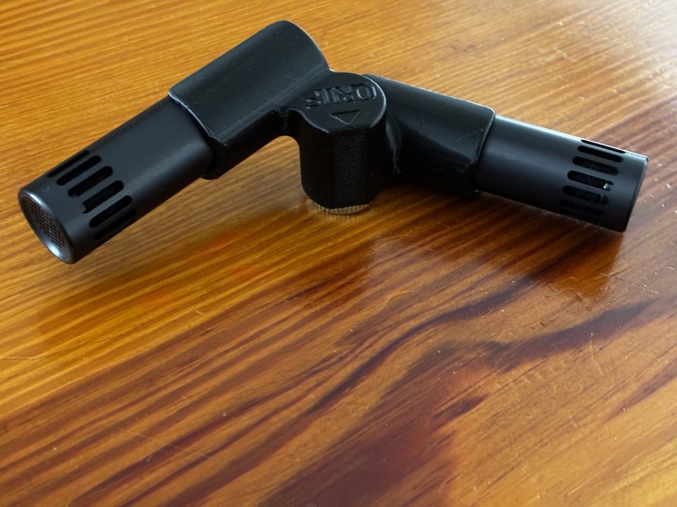 Fabricación de pinzas especiales para micrófono