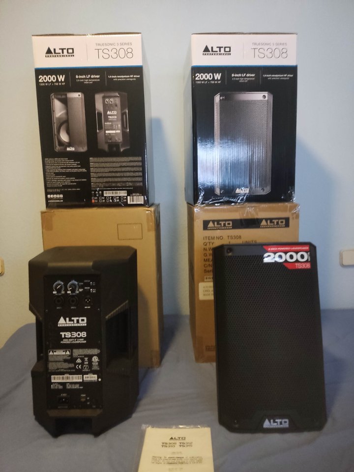 Pareja Alto TS308 Monitores Autoamplificados 8" de segunda mano · Foto 3 de 6 · Alicante · 320 €