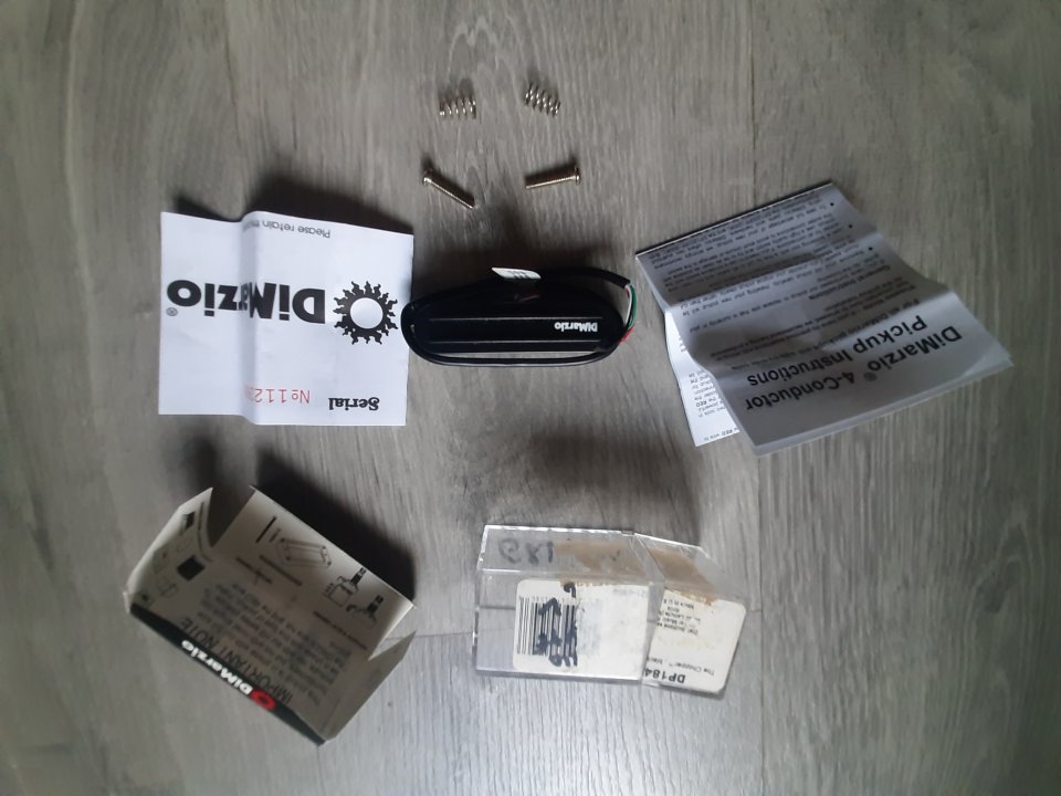 Pastilla DiMarzio DP184 The Chopper de segunda mano · Foto 3 de 4 · Albacete · 55 €