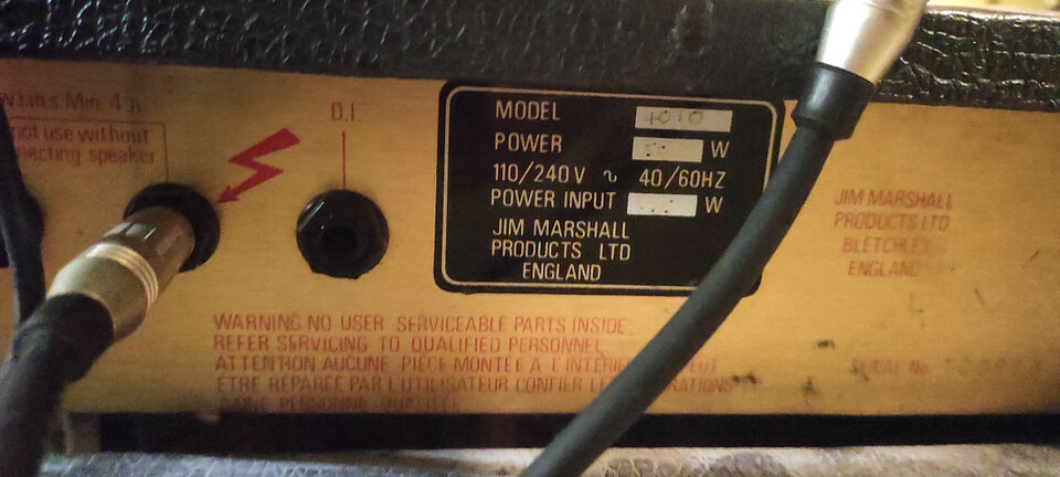 Marshall JCM800 4010 Combo