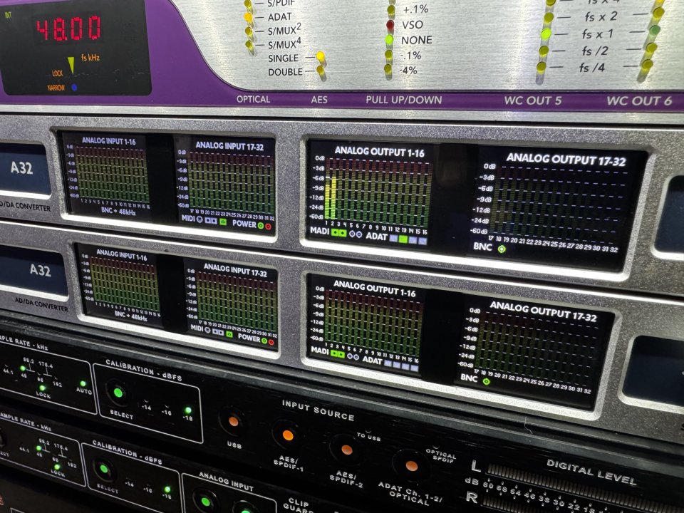 Ferrofish A32 Convertidor 32x32 AD/DA, MADI y ADAT