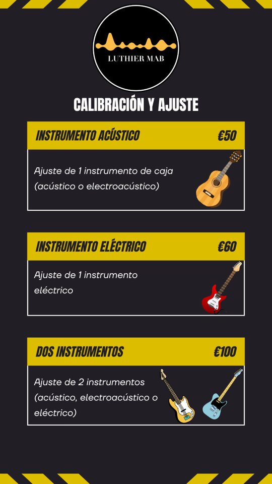 Calibración y Mantenimiento de instrumentos de cuerda en Lavapies, Madrid