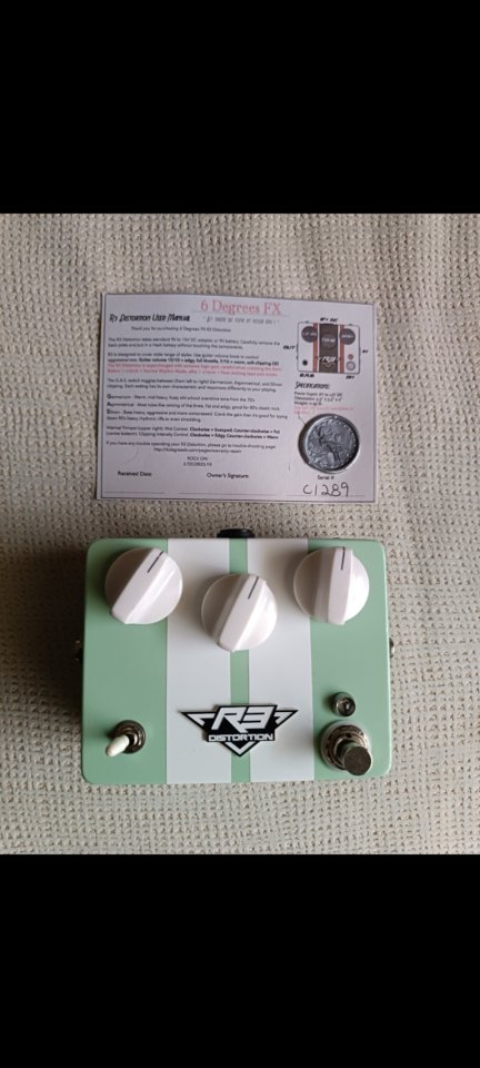 6 Degrees R3 Distortion