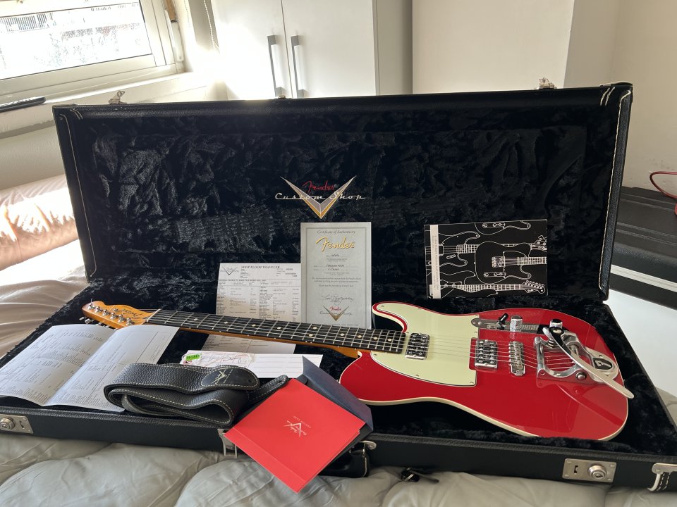 Cambio Fender TV Jones Nos Telecaster Custom Shop