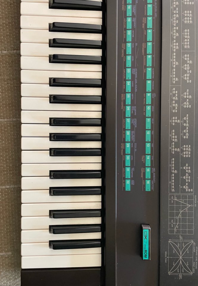 Yamaha DX7 de segunda mano · Foto 8 de 10 · Toledo · 690 €