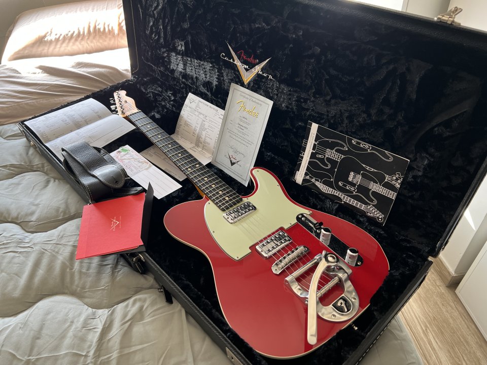 APARTADA  .Fender TV Jones Nos Telecaster Custom Shop