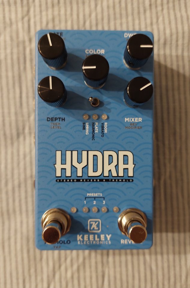 Keeley HYDRA Reverb/tremolo/vibrato